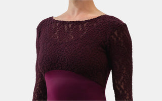 Ballet Long Sleeve Leotard for Women and Girls by Atelier della Danza MP