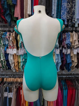Aquamarine Dance Cap Sleeve Leotard MP151 for Women by Atelier della Danza MP