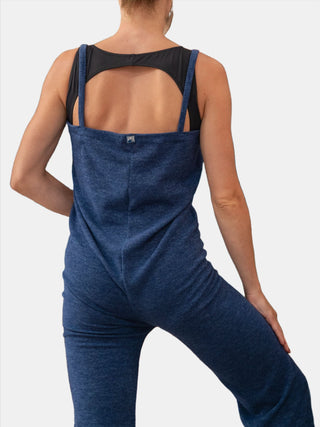 Indigo Warm-up Dance Overalls for Women and Men Atelier della Danza MP