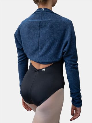 Indigo Warm-up Dance Shrug MP922 for Women by Atelier della Danza MP