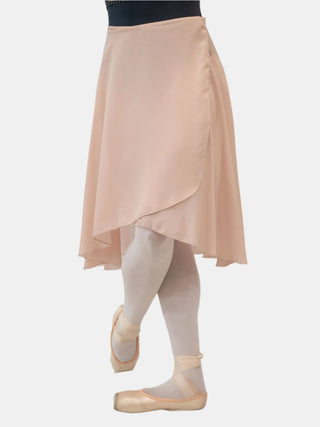 Old Rose Wrap Long Dance Skirt MP310 for Women by Atelier della Danza MP