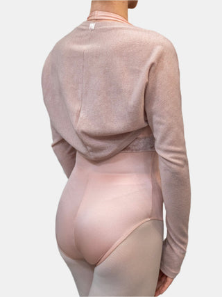 Pink Warm-up Dance Shrug MP922 for Women by Atelier della Danza MP