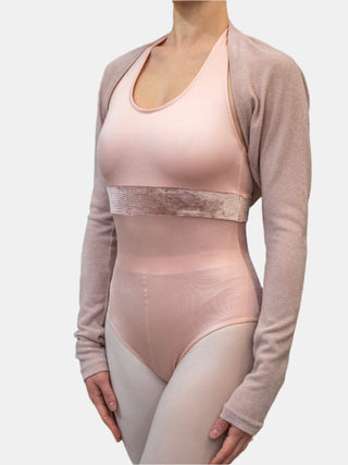 Pink Warm-up Dance Shrug MP922 for Women by Atelier della Danza MP