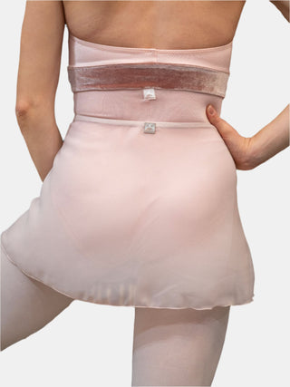 Pink Wrap Short Dance Skirt MP301 for Women by Atelier della Danza MP