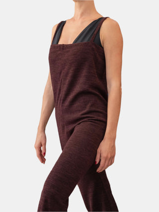 Plum Warm-up Dance Overalls for Women and Men Atelier della Danza MP