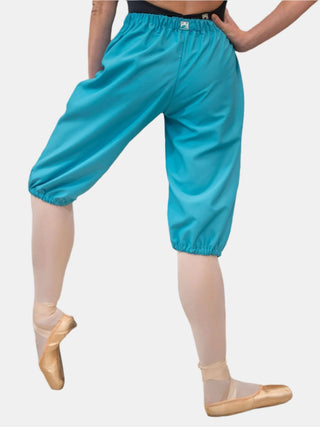 Turquoise Warm-up Dance Trash Bag Pants MP5004 for Women and Men by Atelier della Danza MP