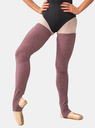 Berry Long Dance Leg Warmers MP907 for Women and Men by Atelier della Danza MP