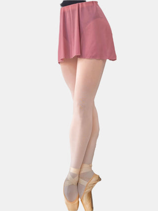 Berry Pull-on Dance Short Skirt for Girls and Women by Atelier della Danza MP