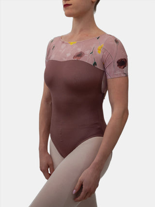 Berry Dance Short Sleeve Leotard for Women by Atelier della Danza MP