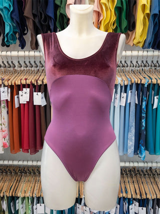 Berry Sleeveless Leotard MP229