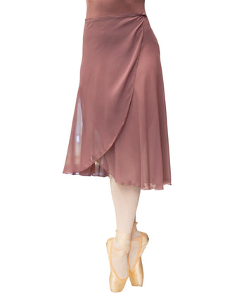 Berry Wrap Long Dance Skirt MP355 for Women by Atelier della Danza MP