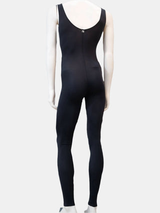 Black Footless Dance Unitard MP401 for Men by Atelier della Danza MP