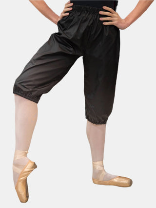Black Warm-up Dance Trash Bag Pants MP5004 for Women and Men by Atelier della Danza MP