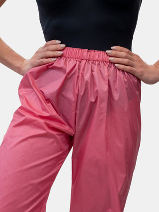 Brink Pink Warm-up Dance Trash Bag Pants MP5003 for Women and Men by Atelier della Danza MP