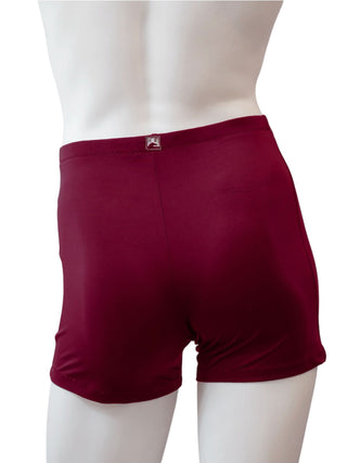 Burgundy Dance Shorts for Men MP435 by Atelier della Danza MP
