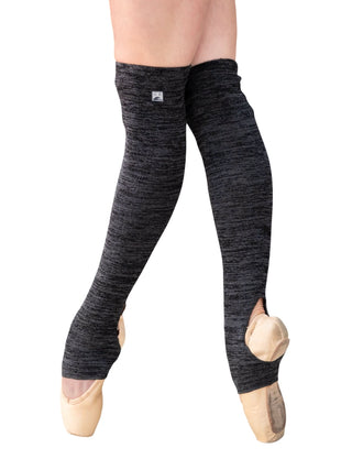 Charcoal Mélange Short Leg Warmers MP921