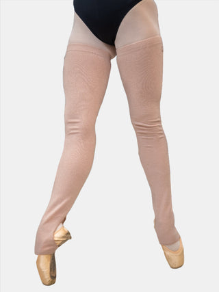 Dark Pink Long Dance Leg Warmers MP907 for Women and Men by Atelier della Danza MP