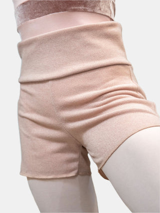 Dark Pink Warm-up Dance Shorts MP918 for Women and Men by Atelier della Danza MP