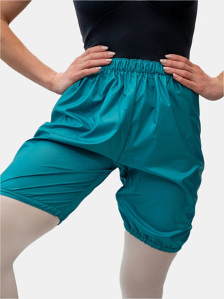 Emerald Warm-up Dance Trash Bag Shorts MP5006 for Women and Men by Atelier della Danza MP