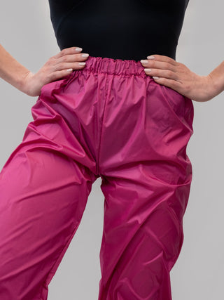 Fuchsia Warm-up Dance Trash Bag Pants MP5003 for Women and Men by Atelier della Danza MP