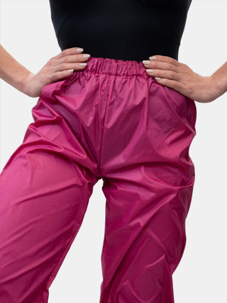 Fuchsia Warm-up Dance Trash Bag Pants MP5003 for Women and Men by Atelier della Danza MP