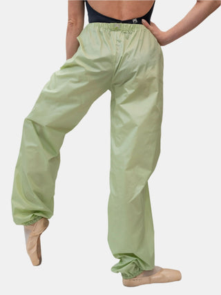 Green Apple Warm-up Dance Trash Bag Pants MP5003 for Women and Men by Atelier della Danza MP