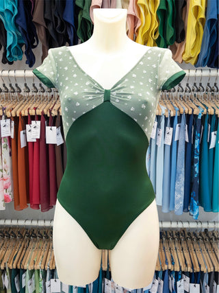 Green Dance Cap Sleeve Leotard MP750 for Women by Atelier della Danza MP