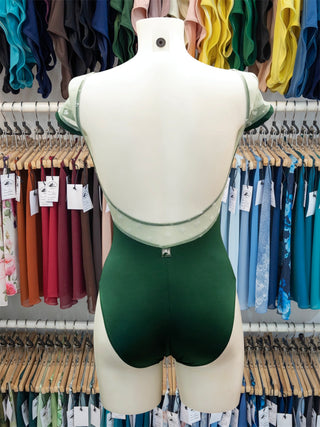 Green Dance Cap Sleeve Leotard MP750 for Women by Atelier della Danza MP