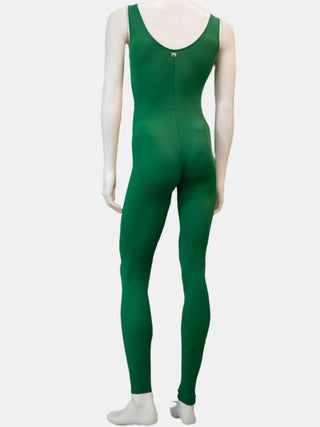 Green Footless Dance Unitard MP401 for Men by Atelier della Danza MP