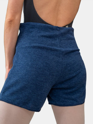 Indigo Warm-up Dance Shorts MP918 for Women and Men by Atelier della Danza MP