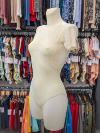 Ivory Dance Short Sleeve Leotard MP633 for Women by Atelier della Danza MP