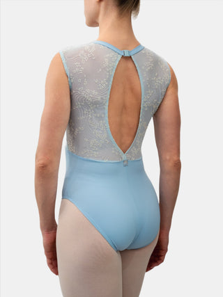 Light Blue Dance Tank Leotard for Women by Atelier della Danza MP