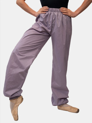 Light Mauve Warm-up Dance Trash Bag Pants MP5003 for Women and Men by Atelier della Danza MP