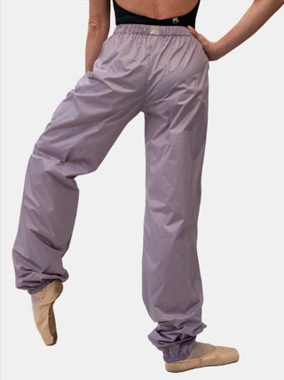 Light Mauve Warm-up Dance Trash Bag Pants MP5003 for Women and Men by Atelier della Danza MP