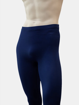 Navy Dance Footless Tights MP412 for Men by Atelier della Danza MP