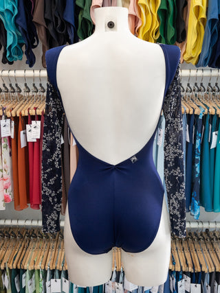 Navy Long Sleeve Dance Leotard for Women by Atelier della Danza MP - Style MP783