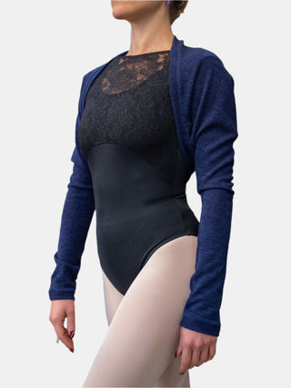Navy Warm-up Dance Shrug MP922 for Women by Atelier della Danza MP