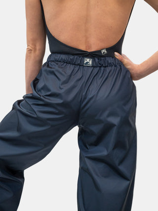 Navy Warm-up Dance Trash Bag Pants MP5003 for Women and Men by Atelier della Danza MP