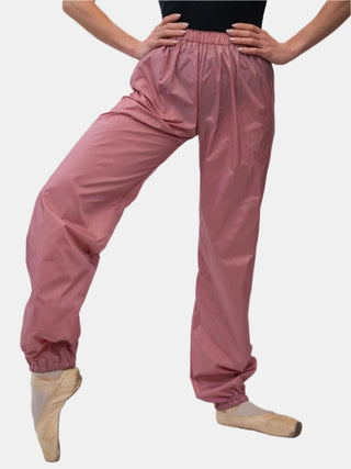 Old Rose Warm-up Dance Trash Bag Pants MP5003 for Women and Men by Atelier della Danza MP