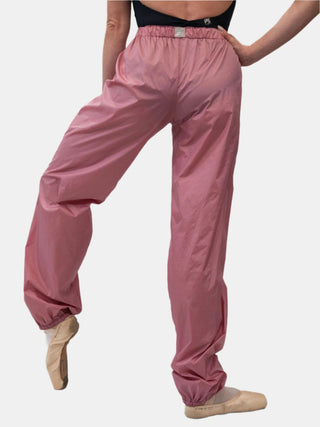 Old Rose Warm-up Dance Trash Bag Pants MP5003 for Women and Men by Atelier della Danza MP