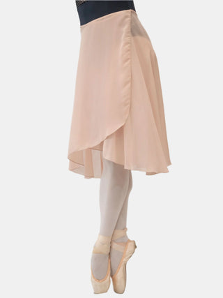 Old Rose Wrap Long Dance Skirt MP310 for Women by Atelier della Danza MP