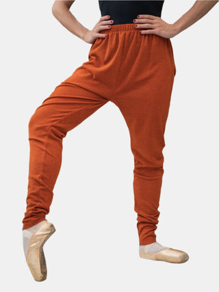 Orange Warm-up Dance Harem Pants MP912 for Women and Men by Atelier della Danza MP