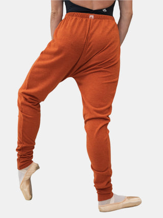 Orange Warm-up Dance Harem Pants MP912 for Women and Men by Atelier della Danza MP