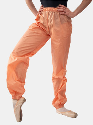 Peach Warm-up Dance Trash Bag Pants MP5003 for Women and Men by Atelier della Danza MP