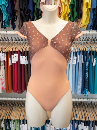 Pink Lanzarote Cap Sleeve Leotard MP750