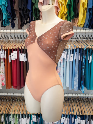 Pink Lanzarote Cap Sleeve Leotard MP750