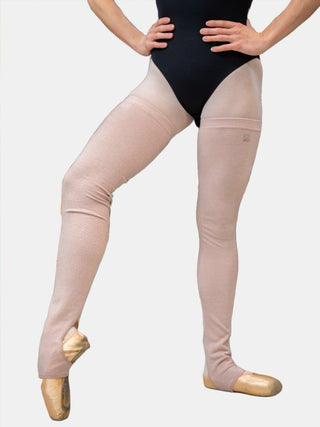 Pink Long Dance Leg Warmers MP907 for Women and Men by Atelier della Danza MP