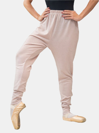 Pink Warm-up Dance Harem Pants MP912 for Women and Men by Atelier della Danza MP
