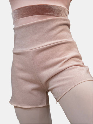 Pink Warm-up Dance Shorts MP918 for Women and Men by Atelier della Danza MP