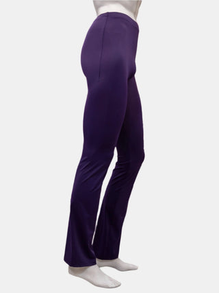 Plum Flared Dance Pants for Men by Atelier della Danza MP